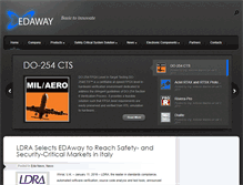 Tablet Screenshot of edaway.com